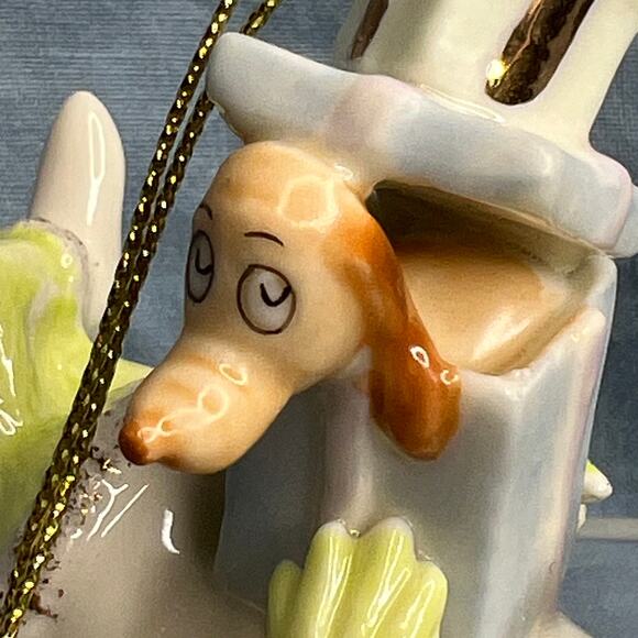 Lenox The Grinch Grinchy Greetings Porcelain Christmas Holiday Ornament Box COA - Picture 8 of 10